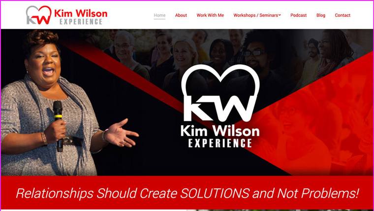 Kim Wilson speaker website designed by SpeakerWebsites.com